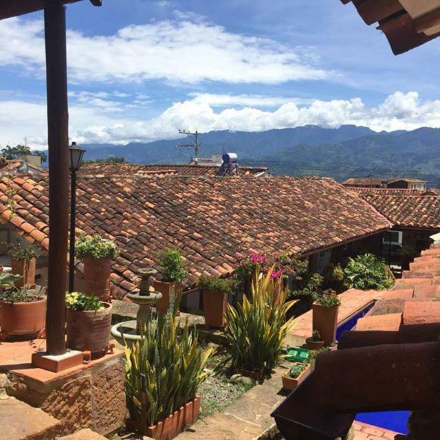 La Serrana Hostal Spa Socorro Kültér fotó