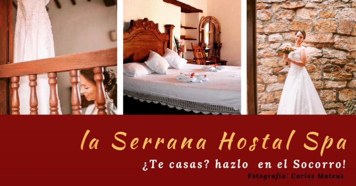 La Serrana Hostal Spa Socorro Kültér fotó