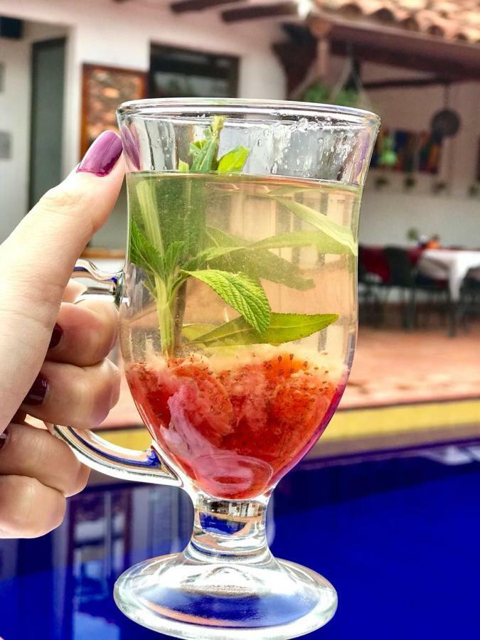 La Serrana Hostal Spa Socorro Kültér fotó