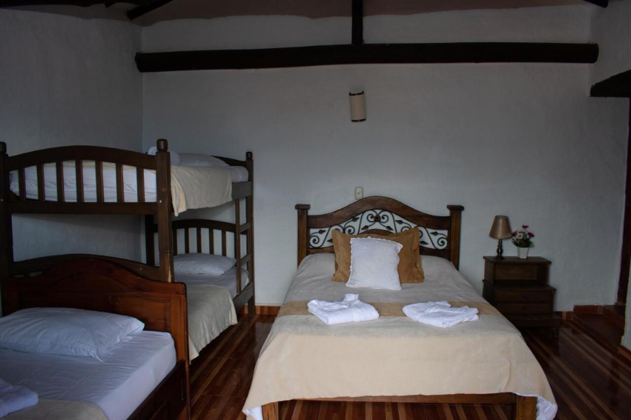 La Serrana Hostal Spa Socorro Kültér fotó